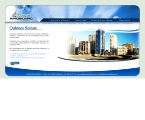 albaceteinmobiliario.com: Albacete Inmobiliario
Inmobiliaria Albacete, pisos, fincas rusticas, solares, locales, casas, naves, parcelas, apartamentos playa, venta de inmuebles.