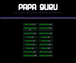 papaguru.net: Papa Guru - Alternative Directory

