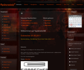 spiderwitch.de: Willkommen auf Spiderwitch®
webzine & photography