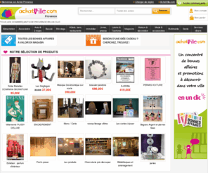 achat-vaucluse.com: Magasin et commerce de Provence - Achat Provence
Provence, le site fédérateur des commerçants de Provence, galerie marchande du petit commerce, site vitrine sur Internet des commerces, magasins de ...