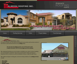 almeidaroofing.com: Roof Repair and Flat Roofing Phoenix, AZ
Roof Repair and Flat Roofing Phoenix, AZ. Visit now to get more info about a free esimtate.