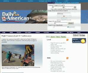 dailyamerican.com: Daily American Online - Somerset County's News, Sports and Entertainment Website
The Daily American of Somerset Pennsylvania is your one stop spot for all your up to date news, sports and entertainment.