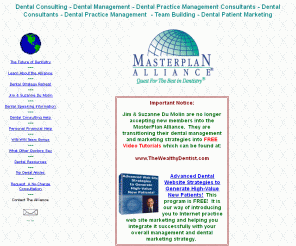 mapol.com: Dental Consulting - Dental Management - MasterPlan Alliance.
Dental Consulting and Dental Practice Management Consultants 