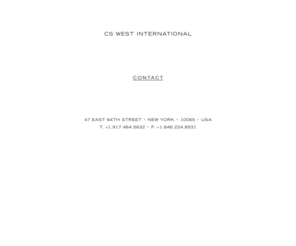 cswestintl.com: CSWEST INTL
CS West International, a unique management consultancy.