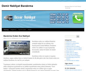 demirnakliyat.com: Bandırma Evden Eve Nakliyat - Demir Nakliyat
Bandırma Evden Eve Nakliyat için Kaliteli uygun hizmet Demir Nakliyat 