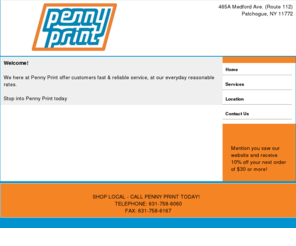 pennyprint.com: Servicing All of Your Printing Needs Since 1974 ! Come visit Penny Print today!
Penny Print has been serving your printing needs since 1974