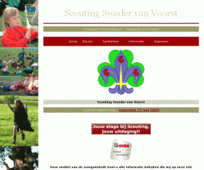 scoutingsweder.nl: Scouting Sweder van Voorst
