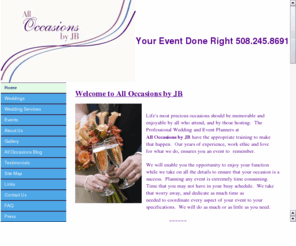 alloccasionsbyjb.com: All Occasions by JB
Wedding and Event Planning