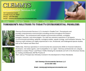 clemmysenvironmental.com: Clemmys Environmental Services LLC
LLC,Clemmys Environmental Services, Our professional staff includes environmental scientists, ecologists, biologists, botanists, and entomologists. 