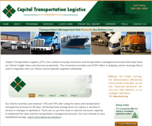 ctlogistics.net: LTL Transportation Management, Transportation and Logistics, Freight Class, Parcel Freight Audit
Capital Transportation Logistics (CTL) expert in transportation, freight auditing, payment, and process improvement.