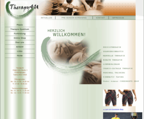 therapy4u.info: Therapy 4 U
Praxis für Physiotherapie, Krankengymnastik, Manuelle Therapie, Cranio Sacral, Sportler-Screening und Bobath Therapie in Kempten