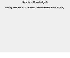 kennisresearch.com: Kennis Research Inc.
kennis = knowledge krisystems Database