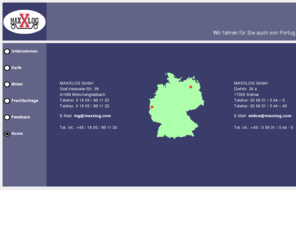 maxxlog.com: Impressum MAXXLOG GmbH
Seitenbeschreibung in zwei Saetzen.