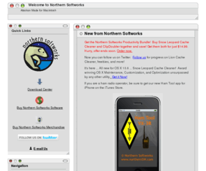 northernsoftworks.com: Welcome to Northern Softworks
Alaska Made Utilities & Antivirus for Mac OS X