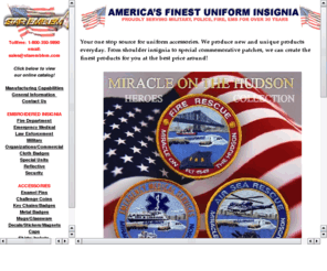 staremblem.com: Star Emblem
Star Emblem provides the finest in patches, badges, pins, etc. specializing in military, police, fire and EMS