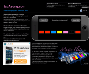 tapasong.com: Little Composers Vancouver Piano Guitar Virtual Lessons Software
Little Composers offers a unique Europen learning method for children of age four and up.