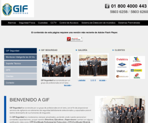 corporativogif.com: GIF Seguridad
En GIF Seguridad nuestro compromiso es cuidarte en todos los aspectos relacionados con tu seguridad y la de tu negocio. Seguridad Total.