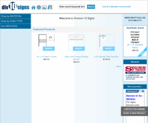 div10signs.com: Div10
Div10Signs.com - The art of Easy Ordering