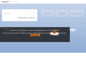 evymo.com: Pan Evymo  Najdi tu nejlepší cestu!
