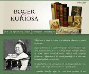 bøger og kuriosa bøger og kuriosa