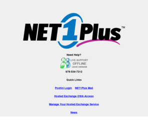 net1plus.com: NET1Plus Hosting and Hosted Exchange Services
