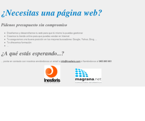 presupuestopaginasweb.com: Presupuesto Páginas Web
Empresa dedicada a la creación de páginas web, tiendas online y posicionamiento web SEO y SEM. Te preparamos presupuesto de tu página web sin compromiso, adaptado a tus necesidades. Además desarrollamos tiendas online. También nos dedicamos al posicionamiento web para que tu pagina web sea la primera en todos los buecadores.