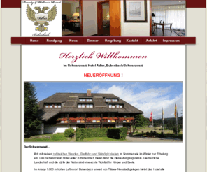 schwarzwaldhotel-adler.de: Schwarzwaldhotel Adler, Bubenbach/Schwarzwald
Beauty & Wellness Resort Adler in Bubenbach / Schwarzwald, ruhige Lage