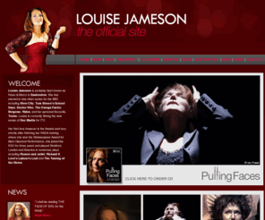 louisejameson.co.uk: Louise Jameson | The Official Site
Official site for acclaimed actress Louise Jameson. Includes her news blog, CV, photos, Dr Who information, and showreel.