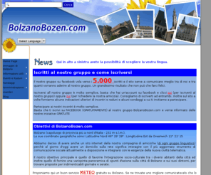 bozen-meran.com: BolzanoBozen.com Sito della nostra compagnia di amici
Un gruppo di amici di Bolzano