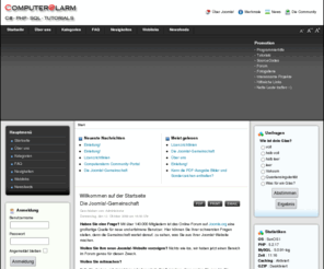 computeralarm.org: Willkommen auf der Startseite
Computeralarm! - C#,PHP,SQL und Antworten auf alles, was uns Probleme bereitet..