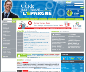 guide-epargne-independant.net: Epargne, placement assurance-vie, livret A  Z, bourse : guide de l'pargne
Epargne, Livret A  Z et placement financier : Le guide indpendant de l'pargne vous permet de retrouver les offres de placements financiers : assurance-vie, livret pargne, bourse, compte rmunr, PERP. Tous les dtails pour gagner plus d'intrts avec votre argent !