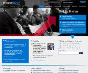 incisive-edge.com: Business Coaching - Incisive Edge
Incisive Edge Business Coaching 100% guaranteed and trusted. The experts that make your business more money. Grow revenue and increase your profitability now.