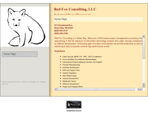 redfoxconsulting.com: Home Page
Home Page