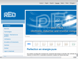 reo.fr: Bienvenue sur le site REO VARIAC
Société reovariac vente de composants electronique & electromécanique tel que les autotransformateurs, les filtres ou encore les commande de vibrations ...