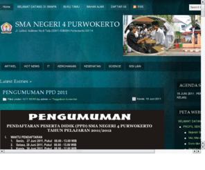 sman4purwokerto.sch.id: SMA Negeri 4 Purwokerto - Official Website
SMA Negeri4 Purwokerto