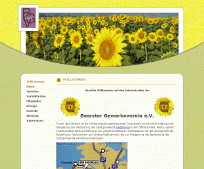 beerster-gewerbeverein.de: Beerster Gewerbeverein e.V.
beerster-gewerbeverein.de ist die Homepage des Beerster Gewerbeverein e.V.