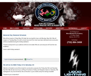 pellegrinomma.com: Kurt Pellegrino's Mixed Martial Arts MMA BJJ Academy Belmar New Jersey
Welcome to Kurt Pellegrino's Mixed Martial Arts Gym in Belmar, New Jersey. Become an expert in Brazilian Jiu Jitsu, BJJ, MMA, Kickboxing, Boxing and more. We offer kids martial arts too! Located in Long Branch, Wall, Monmouth County, Ocean County, New