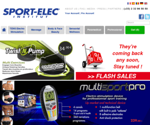 sport-elec.us: Sport-elec.co.uk :  The leading European manufacturer of the electrostimulation
Sport-elec.co.uk :  The leading European manufacturer of the electrostimulation 