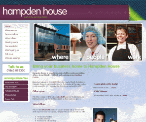 hampden-house.co.uk: Serviced office accommodation in Oxfordshire - Hampden House, Oxford
Hampden House provides serviced office space at the heart of Monument Business Park in Oxford and is managed by Jennings