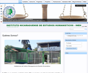 inehnica.org: INEH | Nicaragua
Institucion Nacional, presente en gran parte de nicaragua, reforzando capacidades y destrezas en los ciudadanos en materia de derecho, administración y comunicación