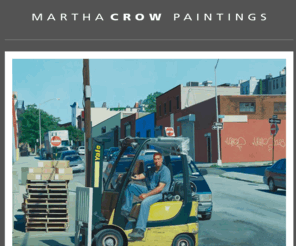 marthacrow.com: Martha Crow Paintings
Martha Crow paints both large and small still lifes as well as neighborhood views. Based in New York City, she has exhibited her paintings in galleries and museums across the United States.