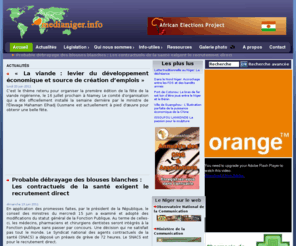 medianiger.info: MEDIA NIGER
Media Niger est le site officiel de l'ensemble des médias du Niger, la vitrine des médias nigériens et un espace professionnel de production et de diffusion d’informations sur le Niger. Media Niger est conçu avec Ws Webzine, application dynamique de gestion de journaux en ligne.