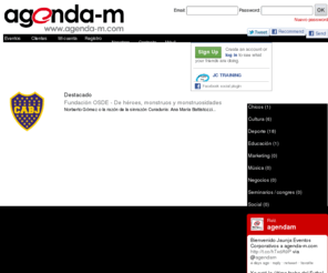 agenda-m.com: Agenda-m / Publica tus eventos
publica eventos gratis