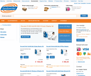 devolowinkel.nl: Devolowinkel.nl voor uw Devolo dLAN adapter 85 en 200 Mbps
Devolo Microlink dlan wireless starter kit op voorraad bij Wlan Shop
