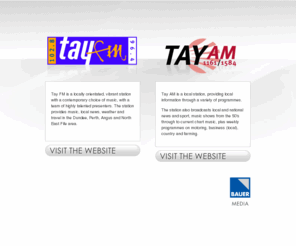 radiotay.co.uk: Radio Tay
Tay FM and Tay AM are local radio stations for people living in the Dundee, Perth, Angus and North East Fife area.