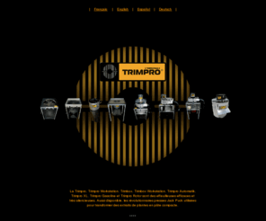 trimpro.ca: Trimpro, effeuilleuse, jackpuck, pour trimmer les herbes et plus
La Trimpro et la Trimbox sont des effeuilleuses efficaces et très silencieuses. Elles servent à enlever l’excès de feuilles sur différents types de plantes et fleurs. Site français, english site, lugar español