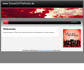 voicesontherocks.de: Blog.VoicesOnTheRocks.de   » Wir über uns
Der Rock-, Pop- und Musicalchor der VHS-Essen...