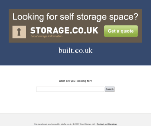 built.co.uk: Welcome to built.co.uk
built.co.uk | Search for everything built related