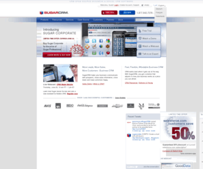 sugaruniversity.net: SugarCRM - CRM Open Source Business Software
Commercial open source customer relationship management (CRM). CRM software for sales force automation and customer support deployed on demand or on site