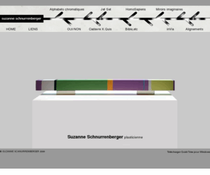 suzanneschnurrenberger.com: Suzanne Schnurrenberger
Suzanne Schnurrenberger, plasticienne